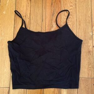 American Eagle Cropped Black Cami